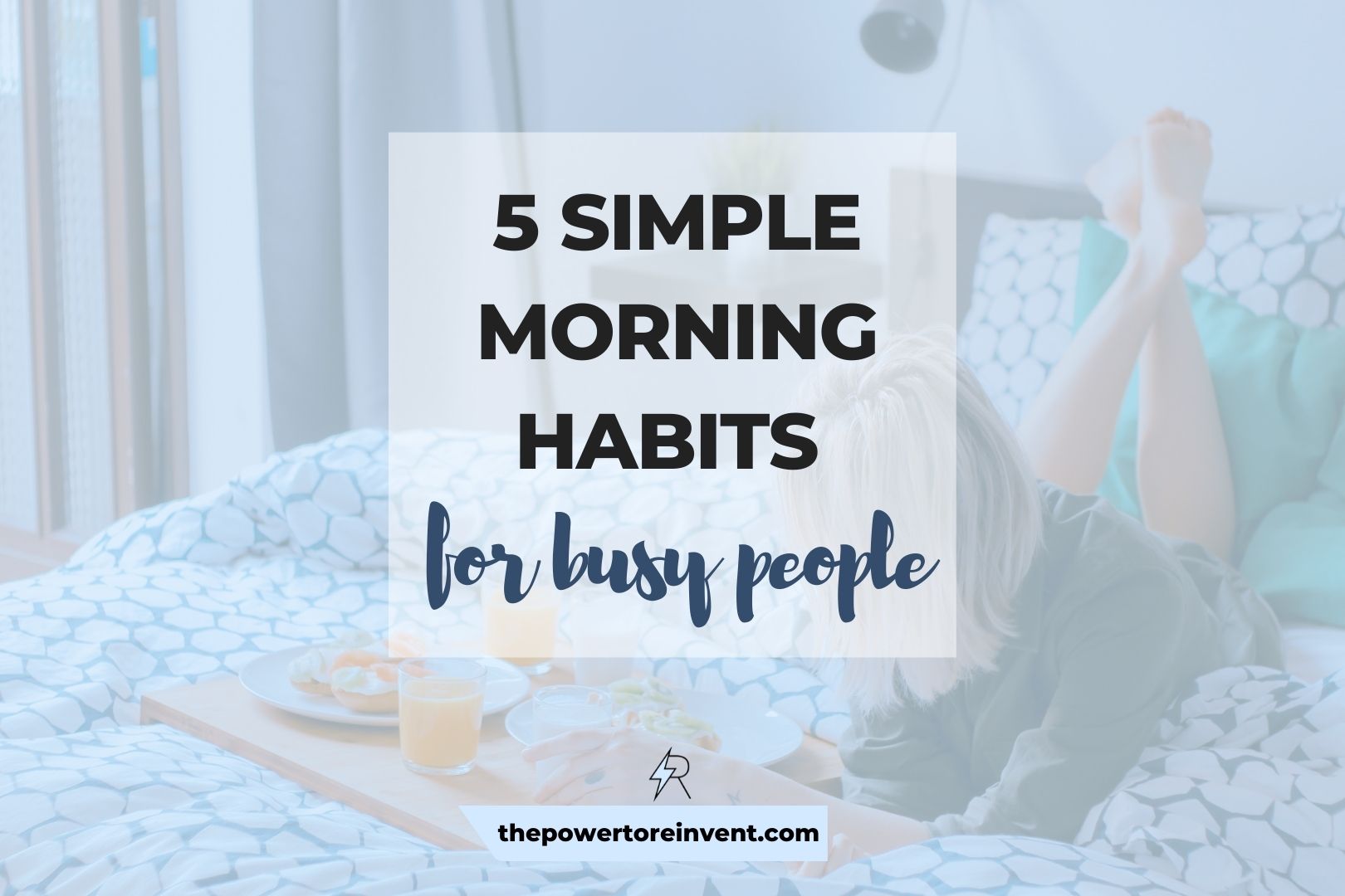 morning habits for busy people